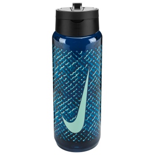 Nike Drink Bottle TR Renew Recharge Straw Bottle (with straw) blue/green 700ml